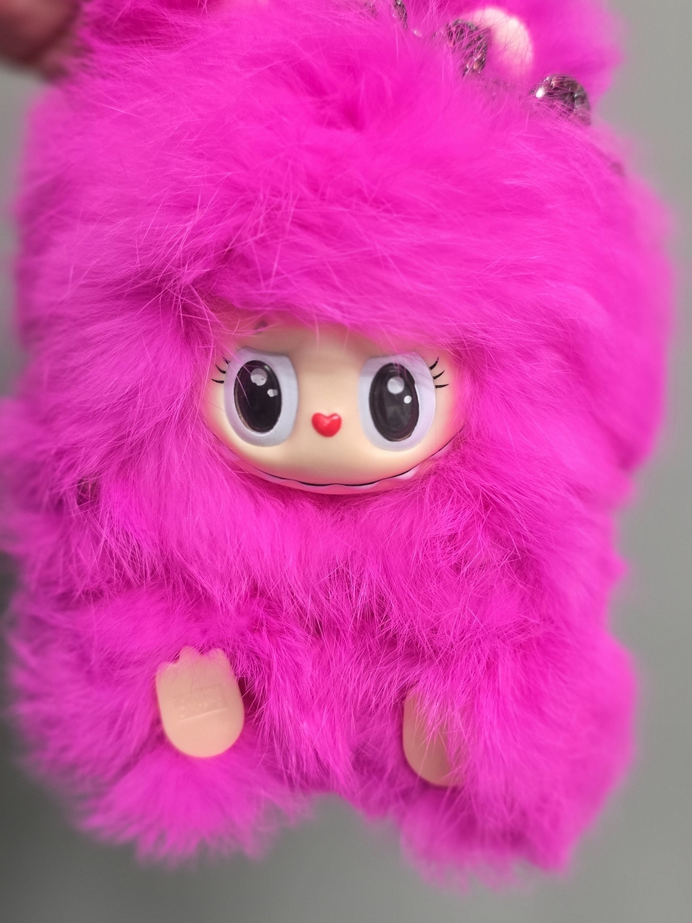 Barbie Hot Pink Sitting Labubu